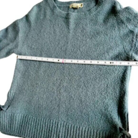 L.O.G.G. By H&M | Powder Blue Crew Neck Tie Bow On Side Knit Sweater Size XS - Picture 5 of 9